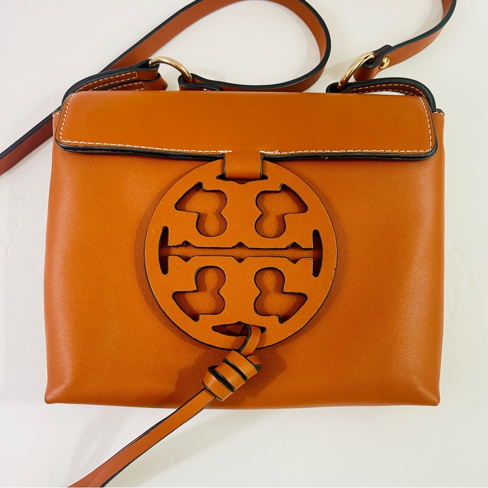Tory Burch Leather Miller Crossbody Bag - Picture 6 of 16